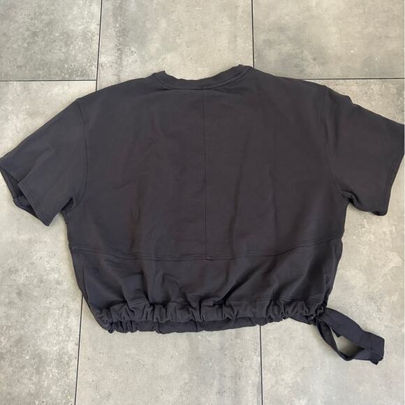 Lululemon LA Side Cinch T-Shirt Black Granite 4 - Picture 5 of 6
